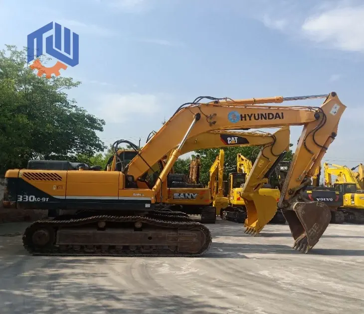 Low Maintenance Cost Used Hyundai 330 For Heavy Digging