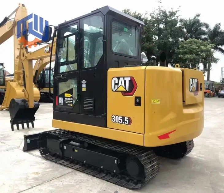 New Cat 305.5 Crawler Mini Hydraulic Transmission Excavator Equipment2