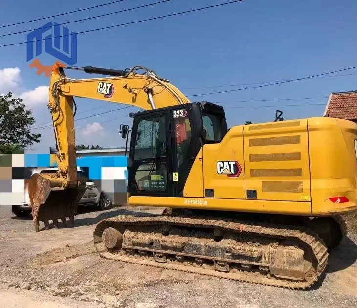 Оригинальный японский экскаватор Cat323gc в хорошем состоянии на продажу