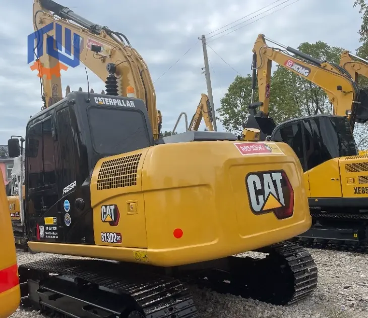 Excavadora Caterpillar CAT 313D2 usada con pintura original Venta directa de fábrica