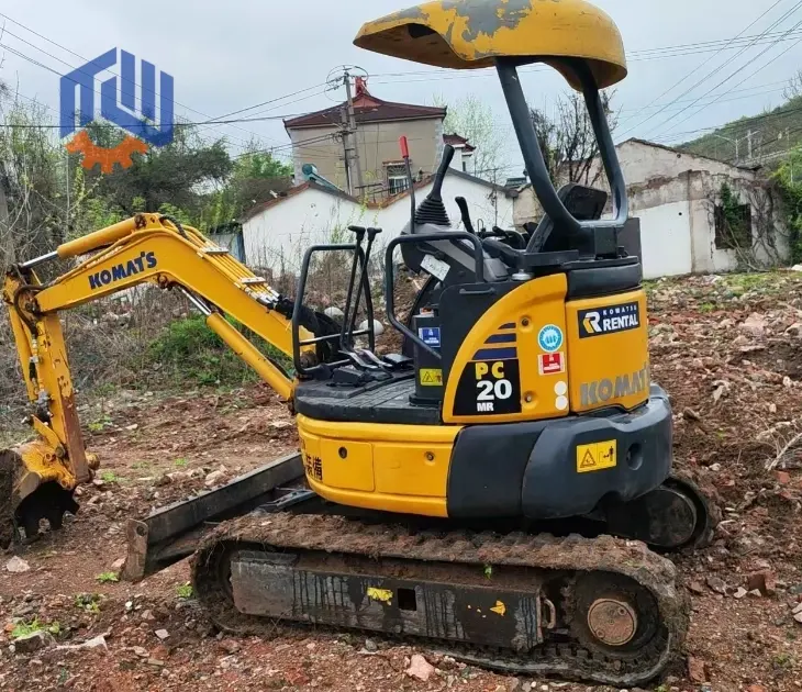 Popular Second-Hand Komatsu PC20MR Mini Excavator For Sale