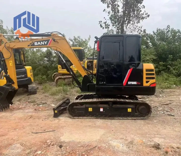 Guincho Sany 60 Caminhão guindaste usado Máquinas de construção