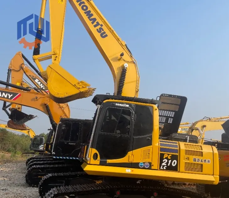 Distribuidores de equipos usados de excavadoras Komatsu PC210-8 usadas y en buen estado