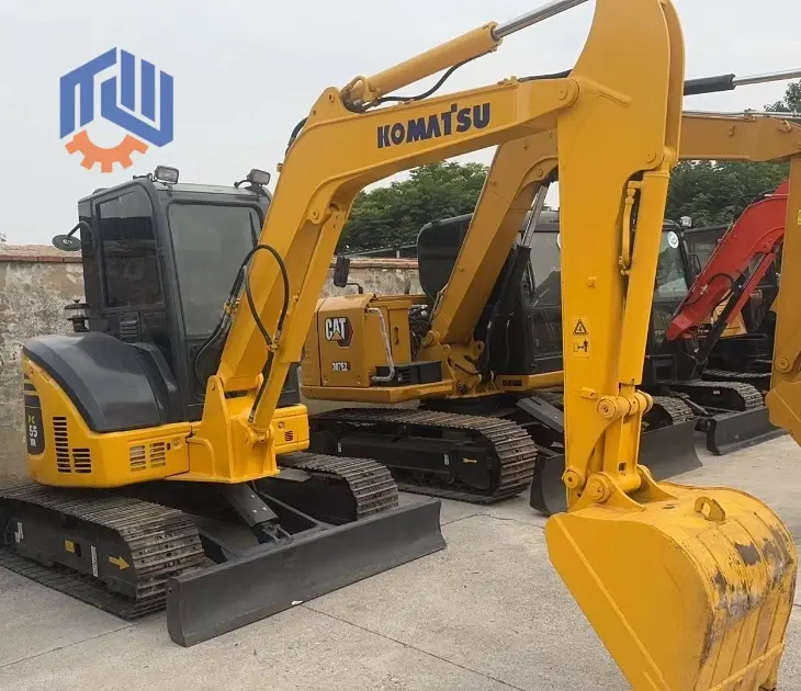 Distribuidores de excavadoras compactas de construcción Komatsu PC55MR usadas