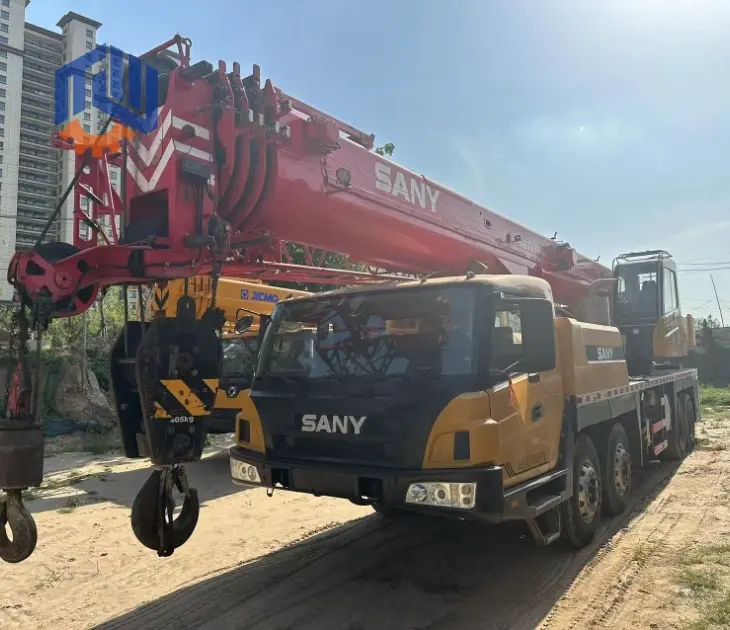 فروش جرثقیل کامیون دست دوم Sany 35 تن STC350 Truck Crane Sany موبایل