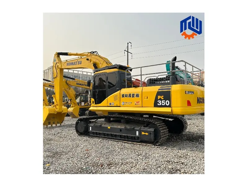 Certified Used Komatsu PC 350 Fuel-Efficient Crawler Excavators