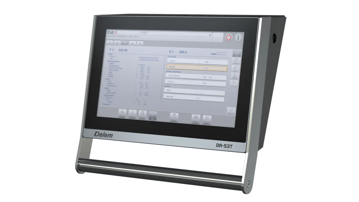 Tandem press brake machine CNC controller