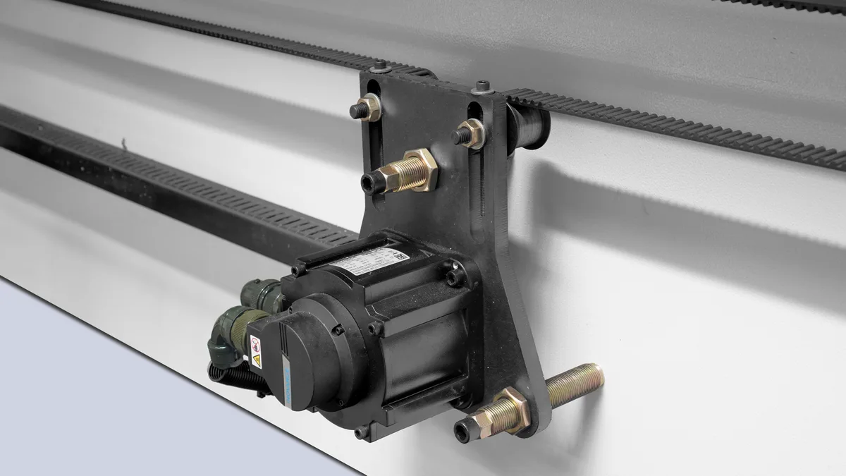 CNC press brake machine servo motor