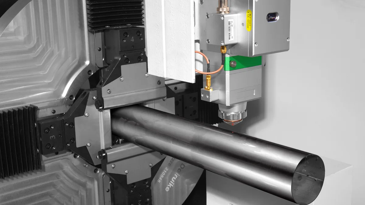 Tube and plate laser cutting machine cutting head