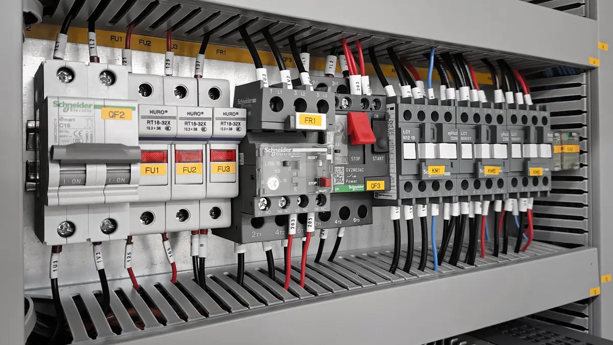 NC press brake machine electrical parts