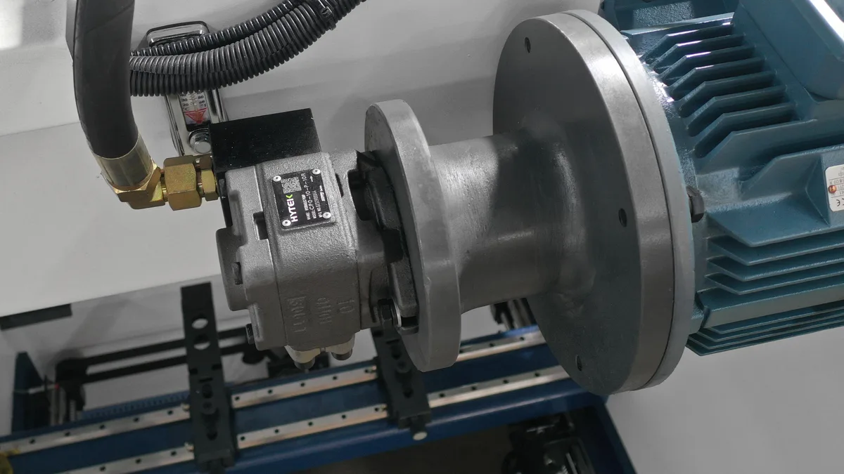 NC press brake machine oil pump