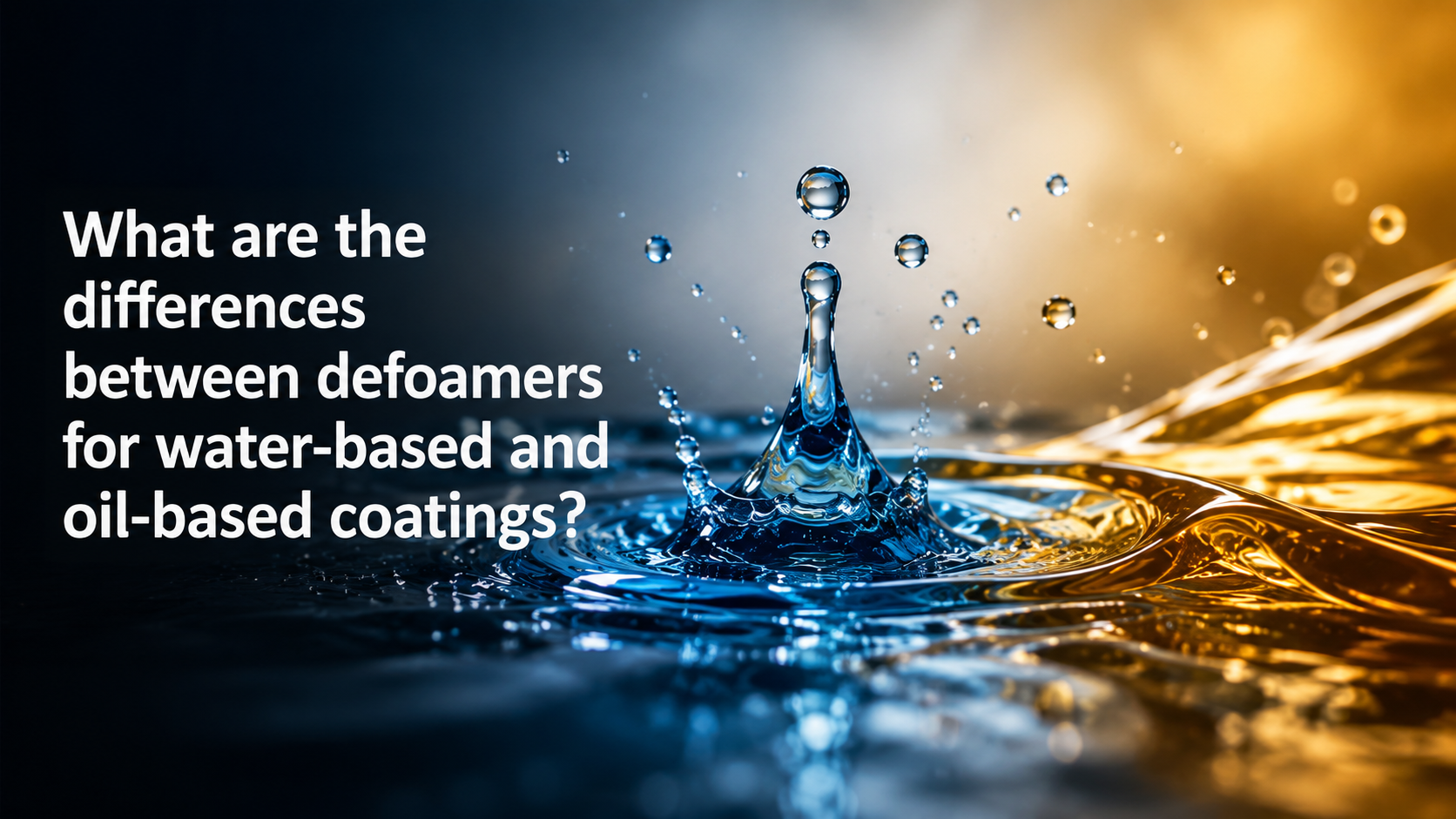 What are the differences between defoamers for water-based and oil-based coatings?