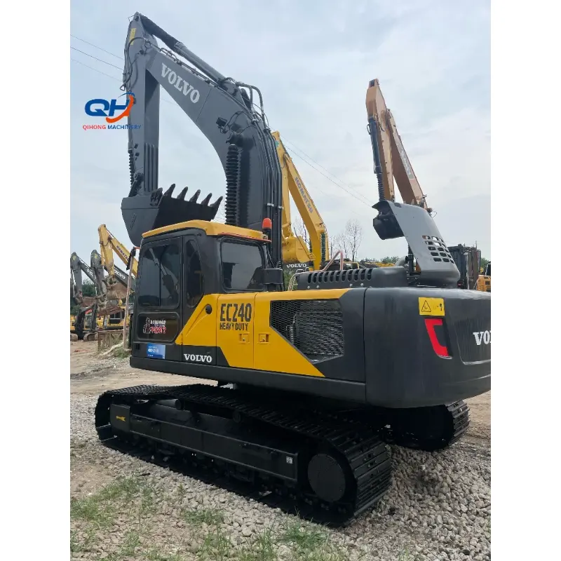 Volvo EC240 used excavator crawler construction equipment for sale