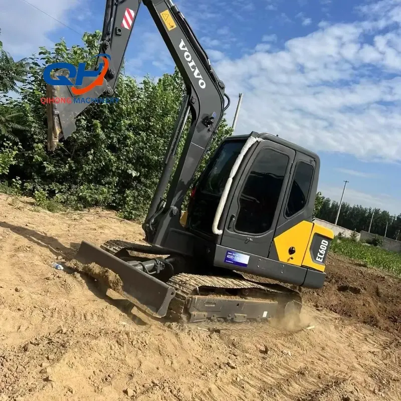 Volvo EC55 used excavator construction equipment