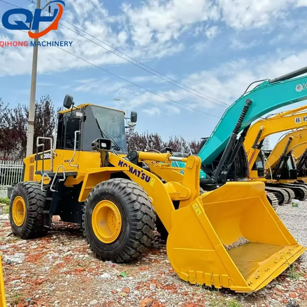 Cargadora de ruedas Komatsu WA380 usada