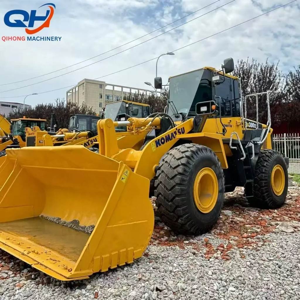 Efficient and Durable, Excelling in Complex Conditions – A Comprehensive Analysis of the used Komatsu WA380 Wheel Loader 2 used Komatsu WA380 Wheel Loader supplier