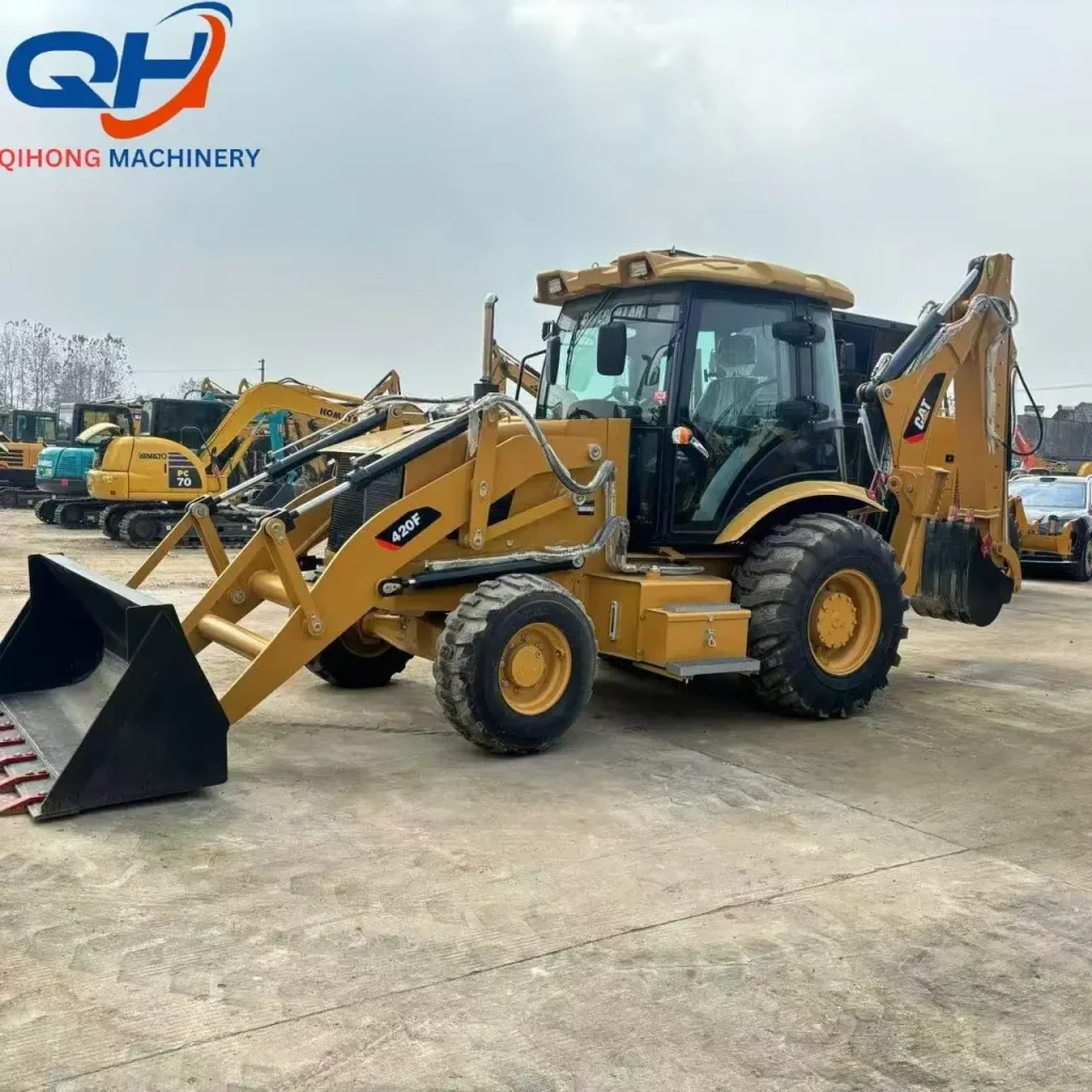 Used Caterpillar 420F Excavator loader