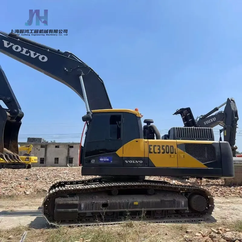 Durable Used Volvo EC350DL Crawler Excavator equipment for sale