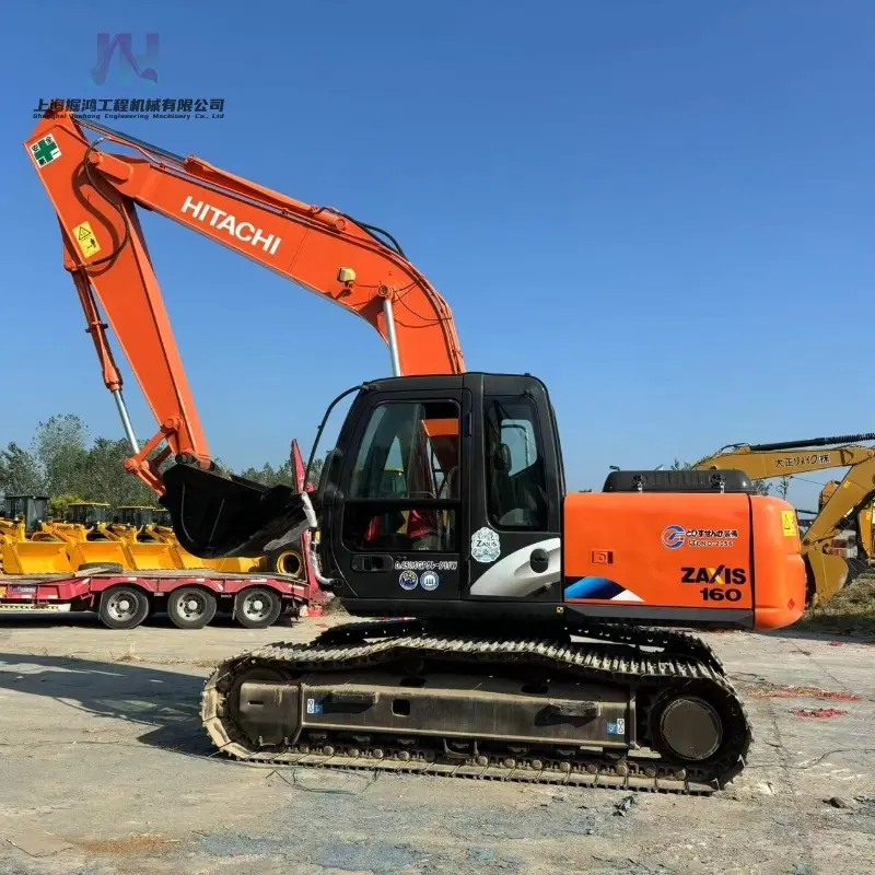 High Cost Performance Used Hitachi ZX160 Large Excavator Machine Supply
