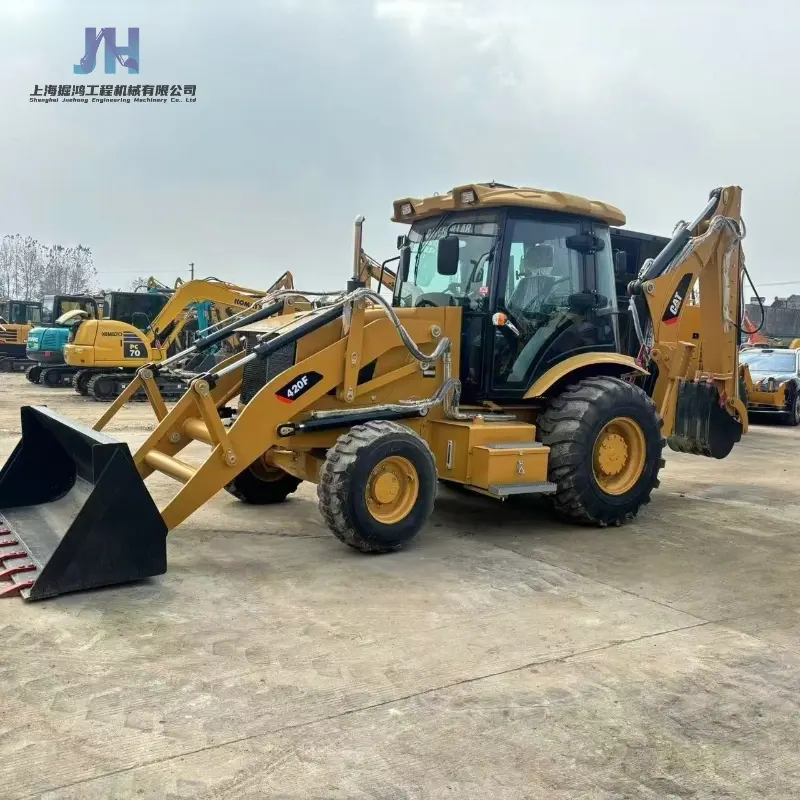 Hot sale Used Cat 420F Excavator Loader equipment Competitive price