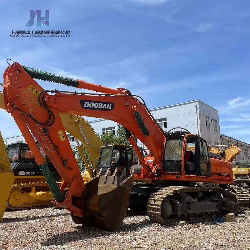 Hot sale Used Doosan DX480LCA Hydraulic Crawler Excavator machine for sale