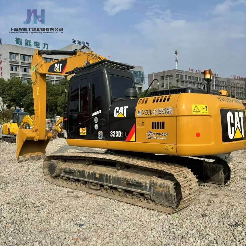Low Price New Arrival Used CAT 323D2L Heavy Long Reach Excavator Equipment Durable