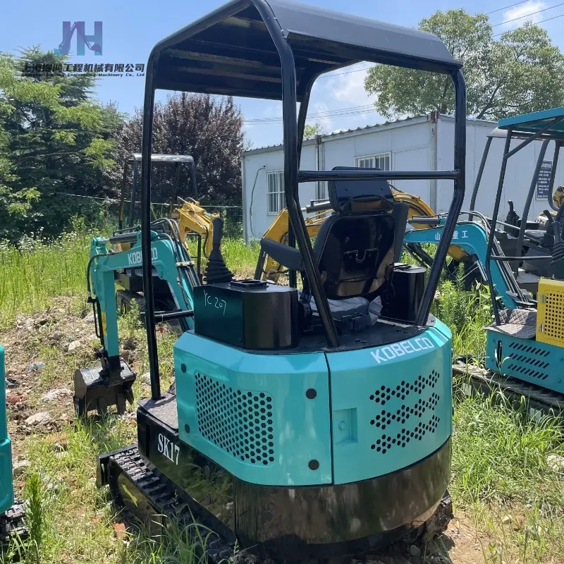 Low Price Used Kobelco SK17 Mini Crawler Hydraulic Excavator Machine High Cost Performance