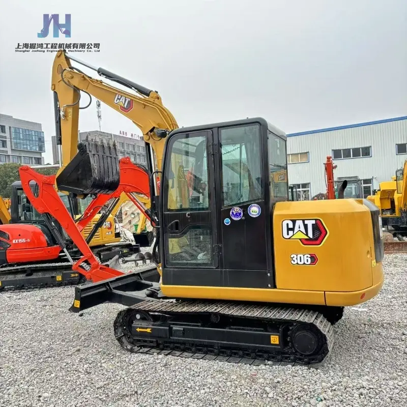 Mini Used Cat 306 Compact Excavator machine High cost performance (1)