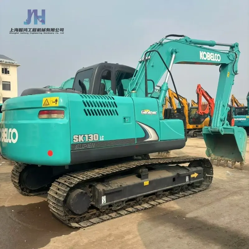 Original Used Kobelco SK130 Medium Hydraulic Crawler Excavator Machine Good Condition Global Supply