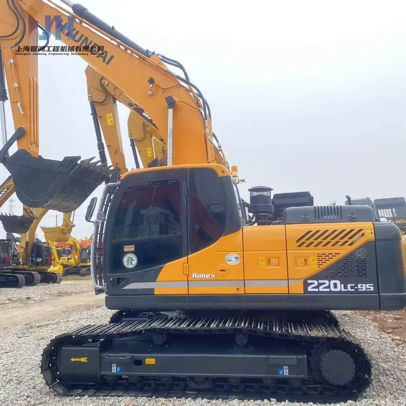 Second Hand Hyundai 220LC-9S Heavy Crawler Excavator (1)