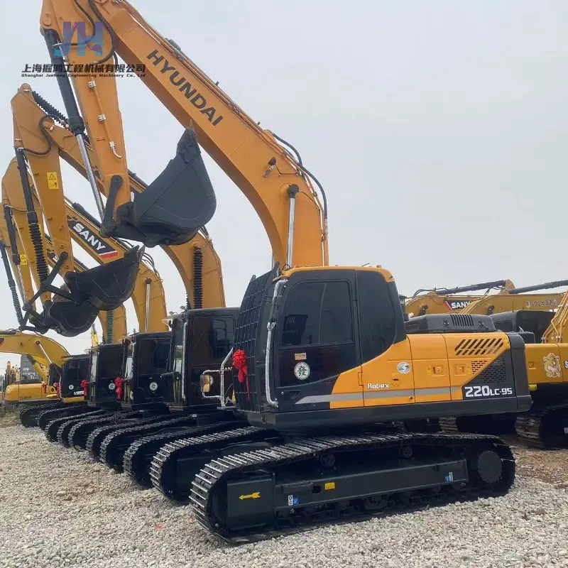 Second Hand Hyundai 220LC-9S Heavy Crawler Excavator