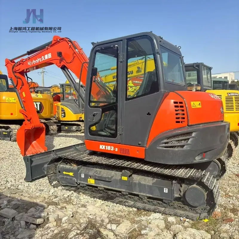 Second Hand Kubota KX183-3 Heavy Construction Machine (1)