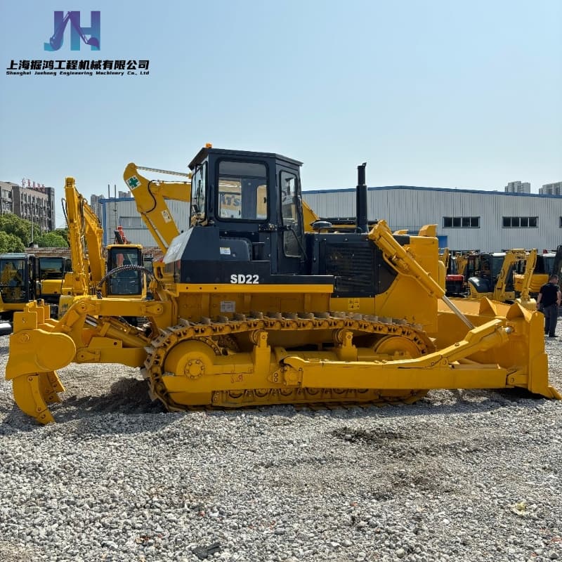 Sturdy Construction Second Hand Shantui SD22 Large Dozer Machine Global Supply