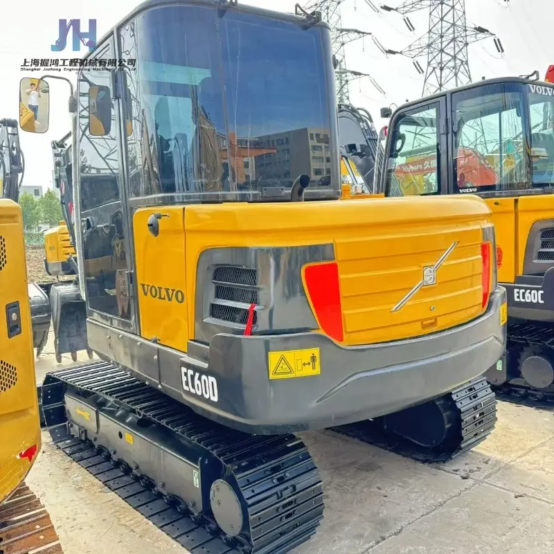 Small Used Volvo EC60D Hydraulic Excavator equipment Competitive price