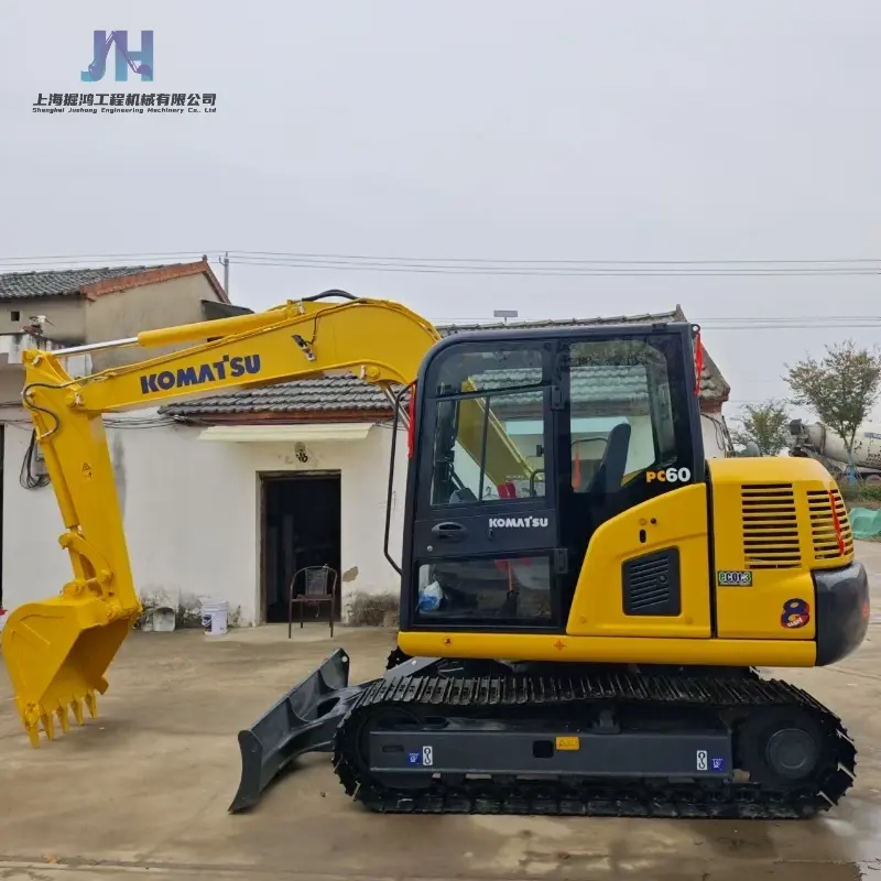 Good Performance Used Komatsu PC60-8 Crawler Excavator machine