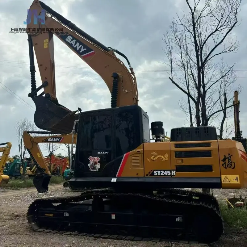 Used Sany SY245H Crawler Excavator Good Performance Mining Equipment Competitive Price