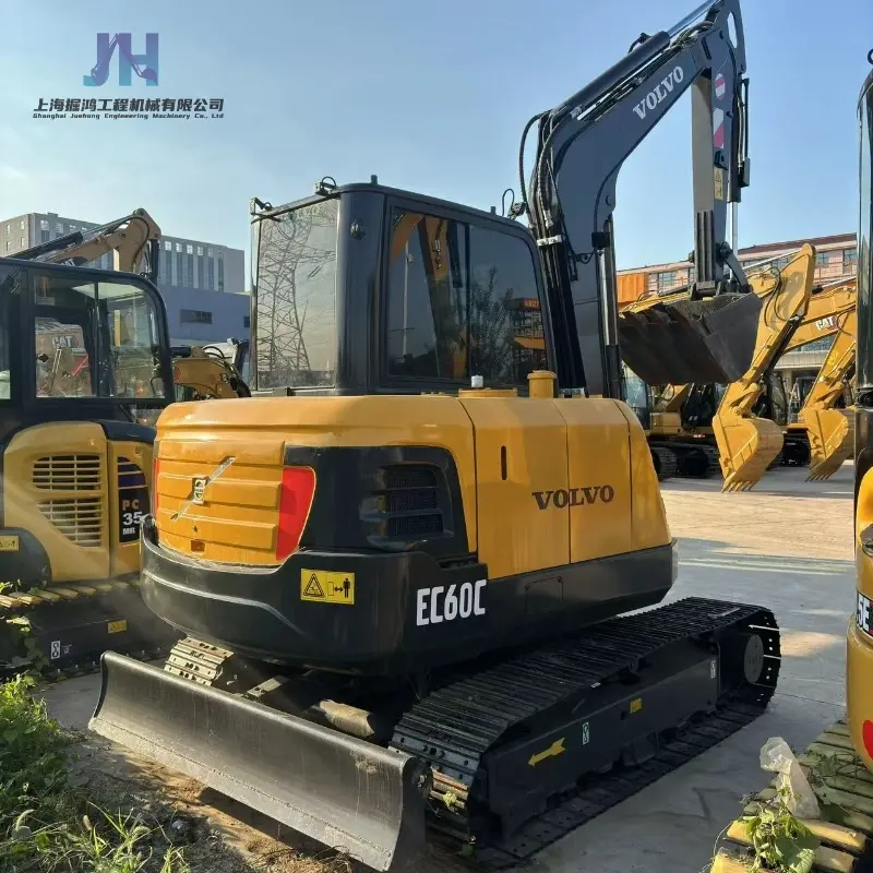Used Volvo EC60C Mini Crawler Excavator Good Condition Low Price Supplier