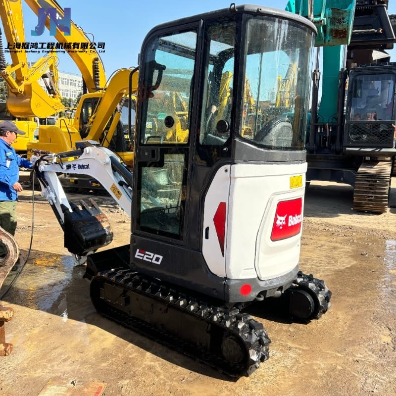 Bobcat E20 Affordable Second Hand Excavator Small Hydraulic Machine Good Performance Global Supply