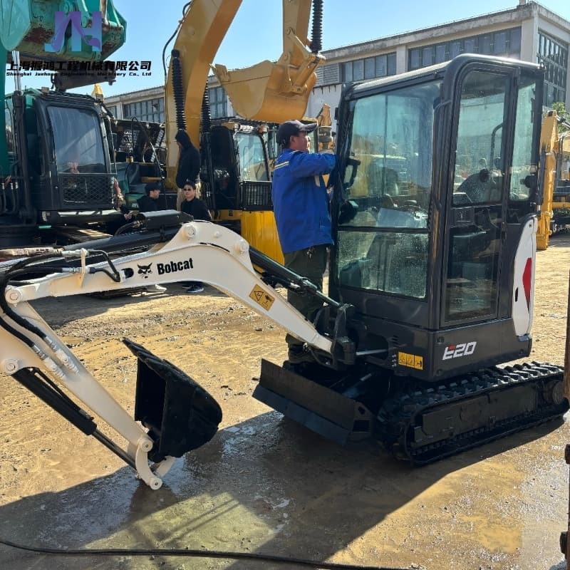 Bobcat E20 Affordable Second Hand Excavator Small Hydraulic Machine Good Performance Global Supply