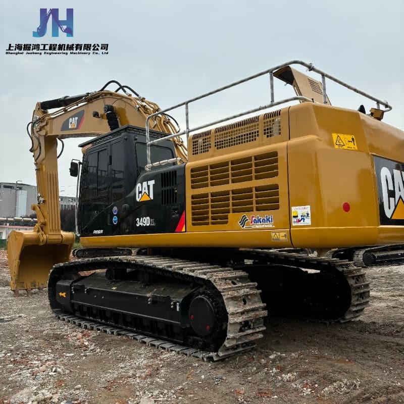 Reliable performance Sturdy construction Used CAT 349D2L Heavy Long Reach Excavator Equipment Durable