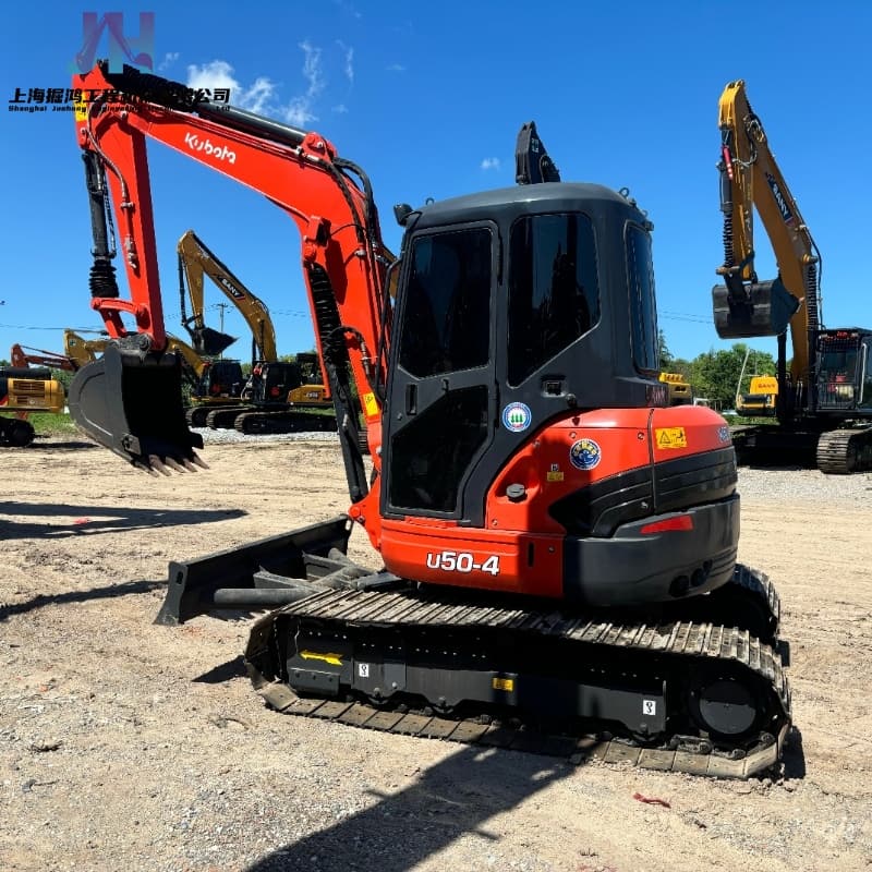 Cost-effective New Arrival Used Kubota U50-4 Small Hydraulic Digger Equipment for Sale