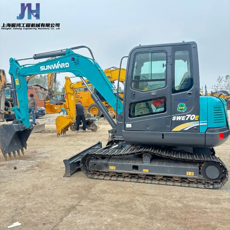 Good Performance Sunward SWE70E Second Hand Small Crawler Equipment Low Price Supplier