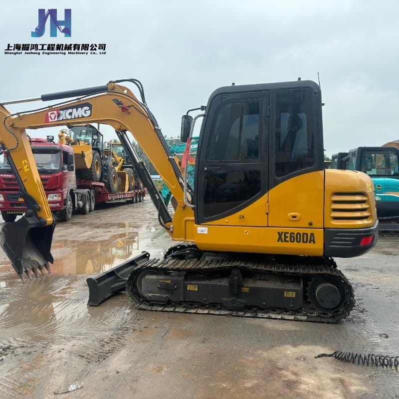 Ready-to-work Used XCMG XE60DA Mini Crawler Excavator Good Condition Low Price Supplier
