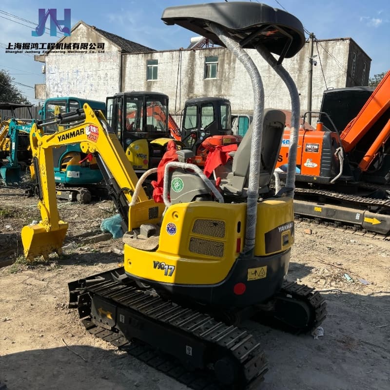 Cost-effective Used Yanmar VIO17 Mini Crawler Hydraulic Excavator Machine High-performance