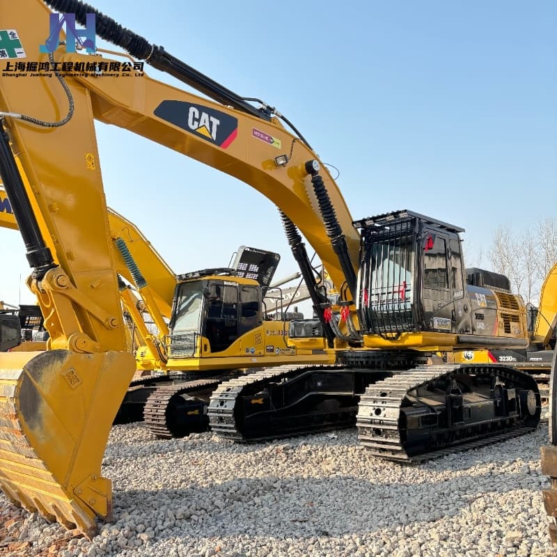 Well-maintained Robust Second Hand CAT 340D2L Large Crawler Excavator Machine