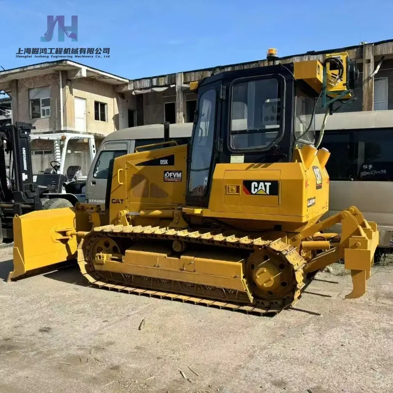 Agricultural Hot Sale Used CAT D5K Small Bulldozer Land Leveling Equipment Supplier