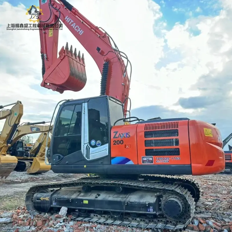 Classic Model Good Condition Used HITACHI ZX200-3 Hydraulic Excavator Mining Equipment