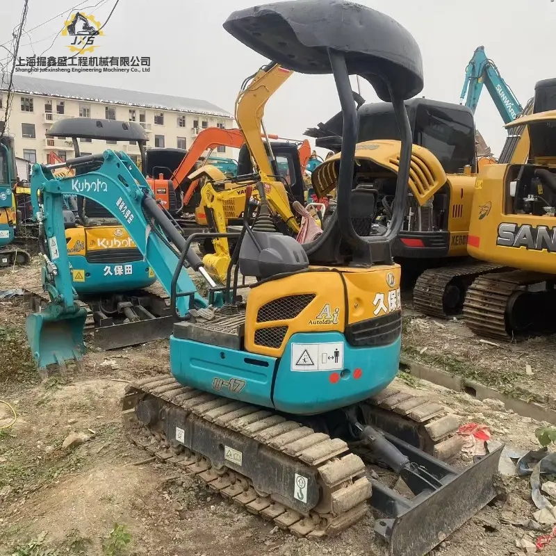 Compact Good Condition Used KUBOTA U-17 Ultra Mini Digger Equipment Supplier