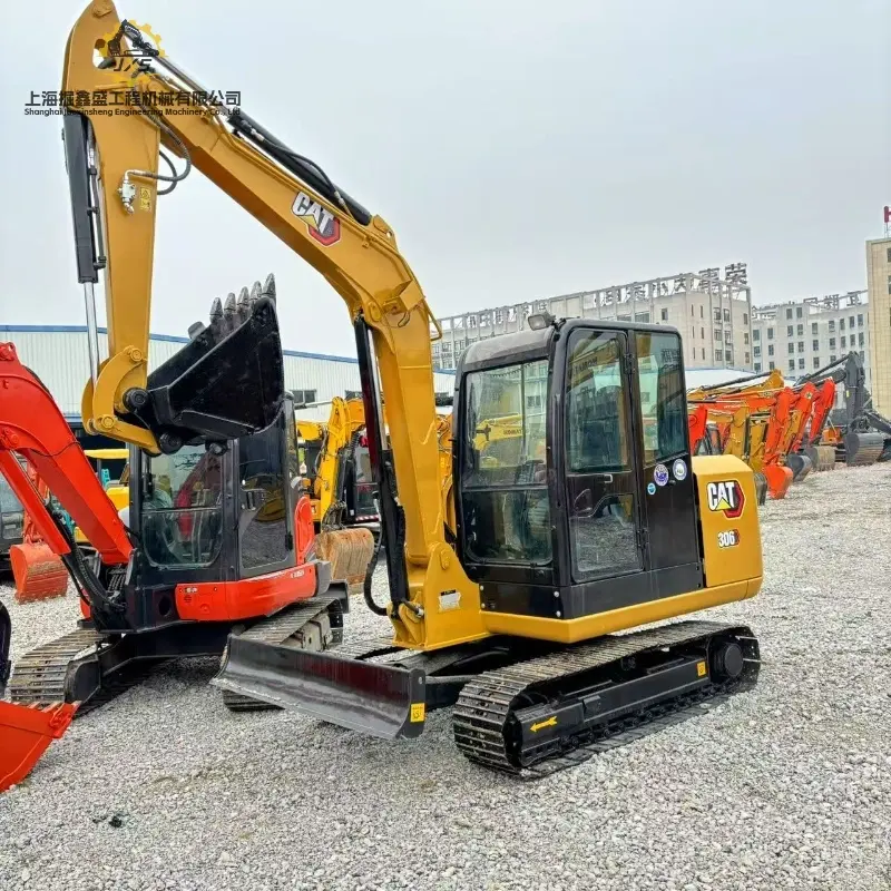 Compact Hot Second hand CAT 306 Mini Hydraulic Excavator Supplier