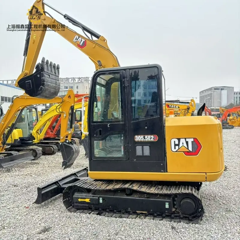 Compact Original Used CAT 305.5E2 Mini Hydraulic Excavator Equipment for Sale